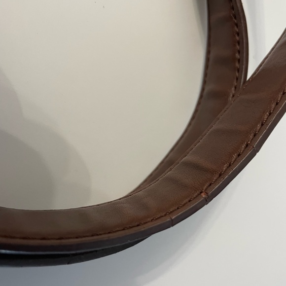 Etienne Aigner Designer Signature Logo Woman’s Purse Satchel Shoulder Bag Brown - Picture 10 of 14